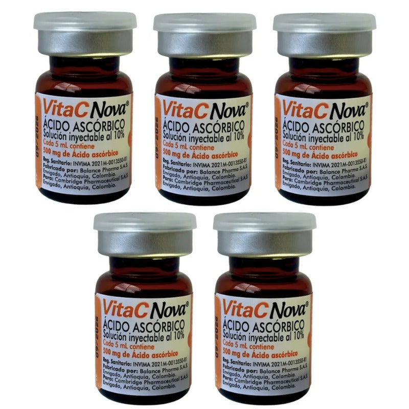 VITAMINA C VITACNOVA 5ML PACK X 5